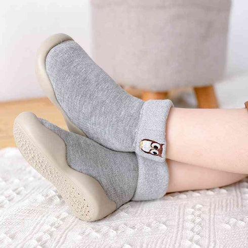 baby-animal-sock-shoes-owl Grookz Shoes - Sophia's Style-2